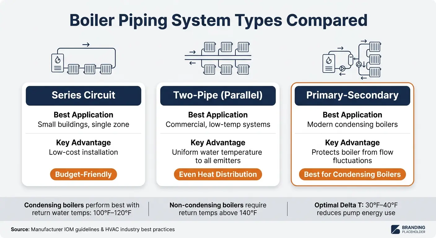 Boiler Piping System Types: Which One Is Right for Your Setup?