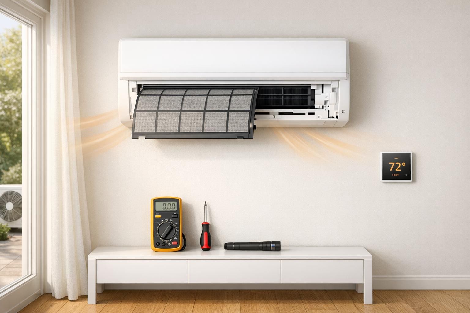 Mini Split Condenser Open Ultimate Guide to Mini-Split Heating Troubleshooting | Eco Temp HVAC